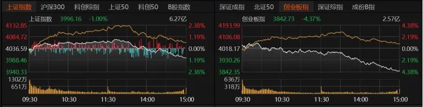 沪指跌破4000点,“光”“芯”重挫双创!A股下周怎么走
